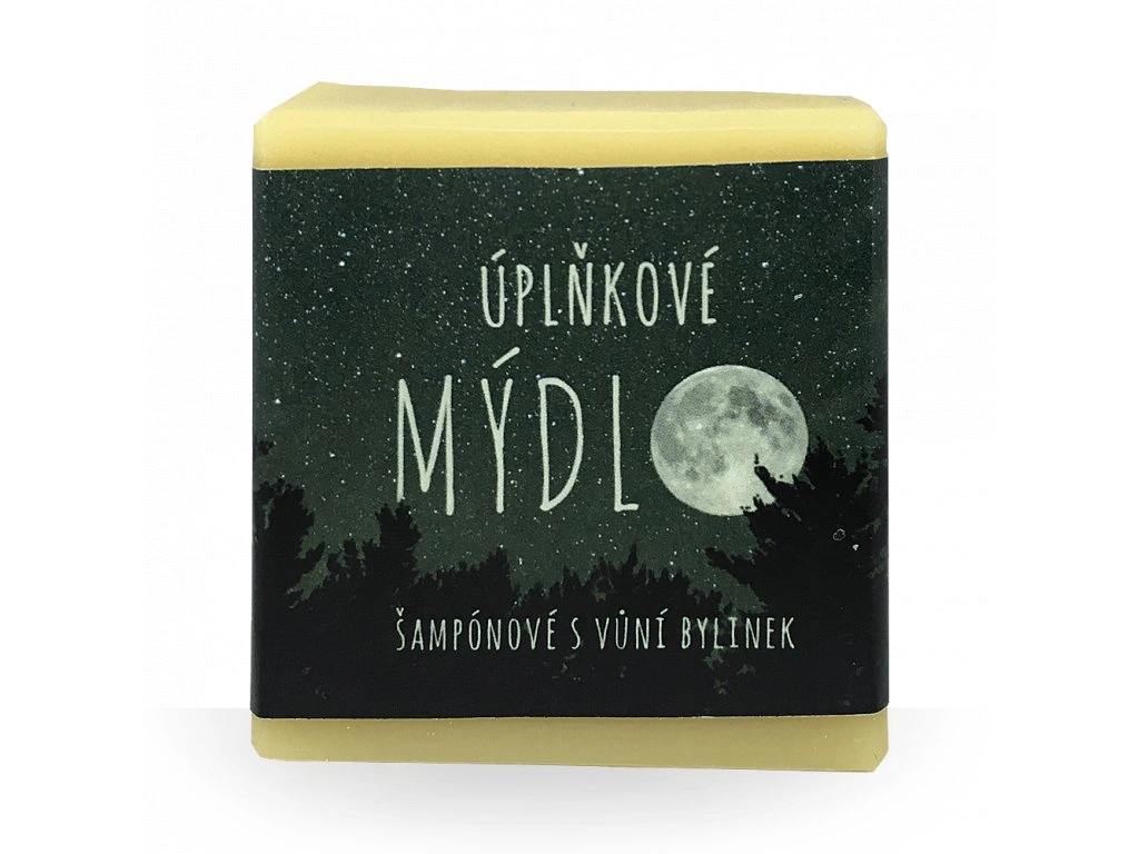  Mydlárna U dvou koček - Úplňkové mýdlo šampónové s vůní bylinek